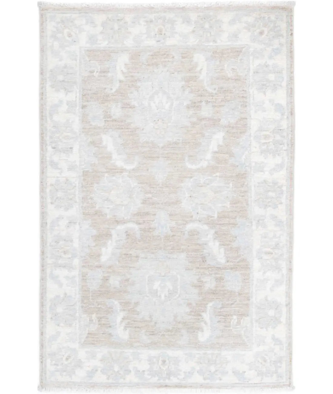 Hand Knotted Serenity Wool Rug - 2'1'' x 3'2''