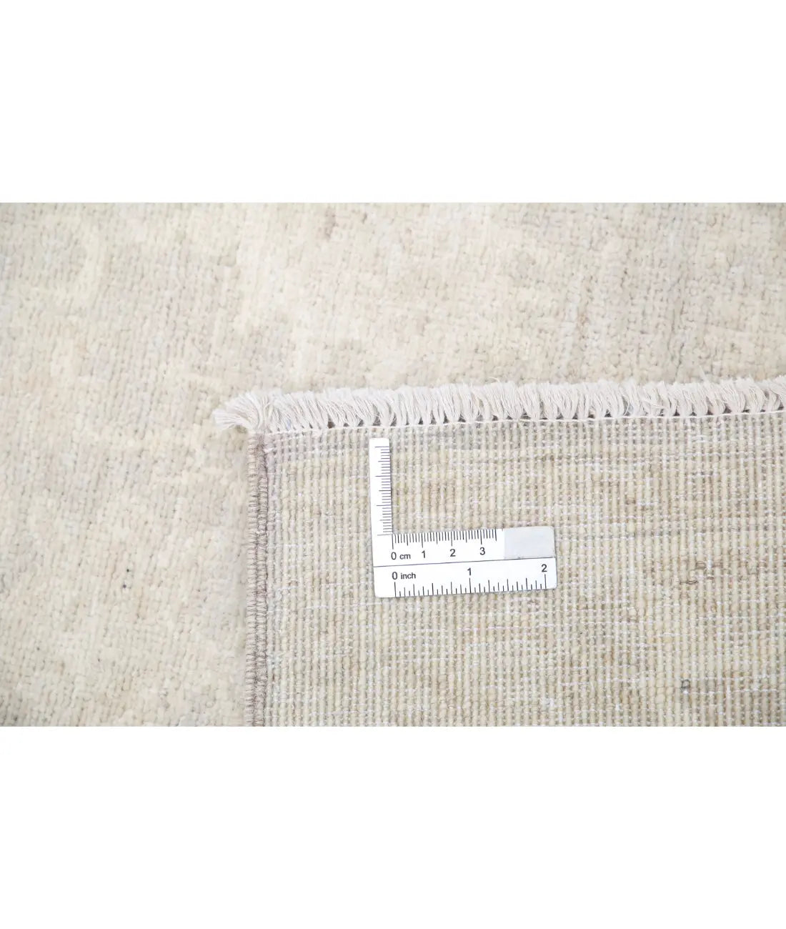 Alfombra de lana Serenity anudada a mano - 2'6'' x 7'11''