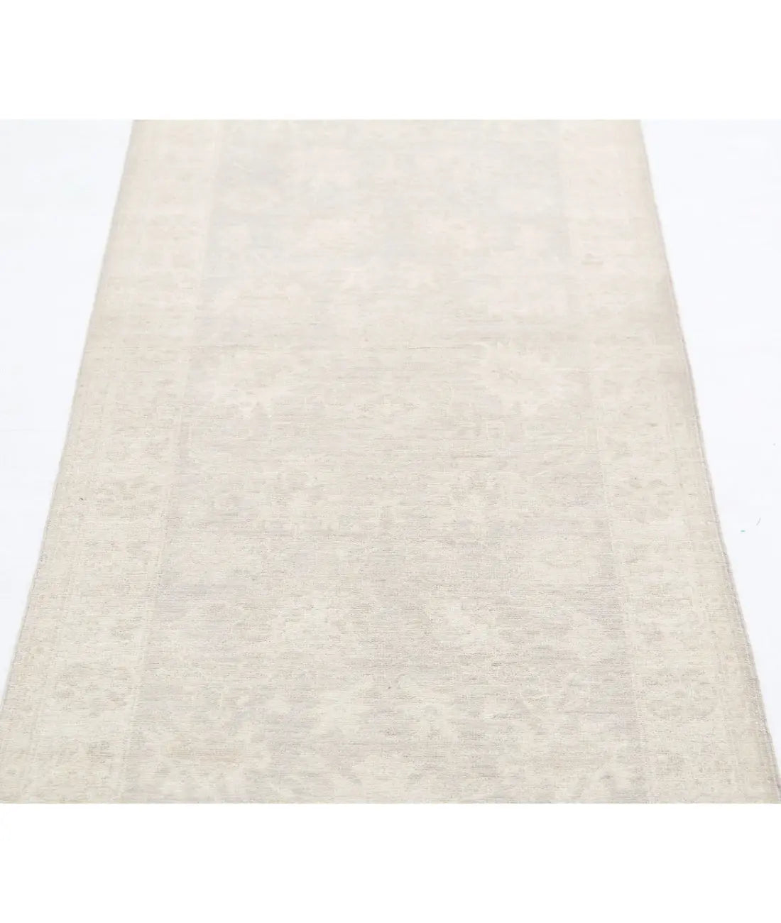 Alfombra de lana Serenity anudada a mano - 2'6'' x 7'11''