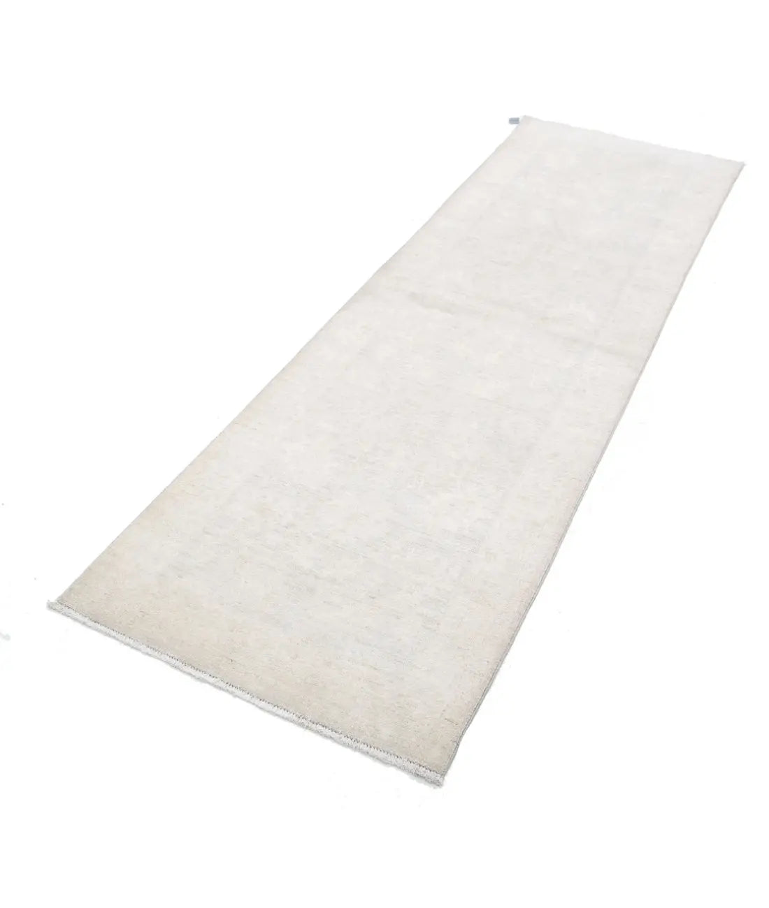Alfombra de lana Serenity anudada a mano - 2'6'' x 7'11''