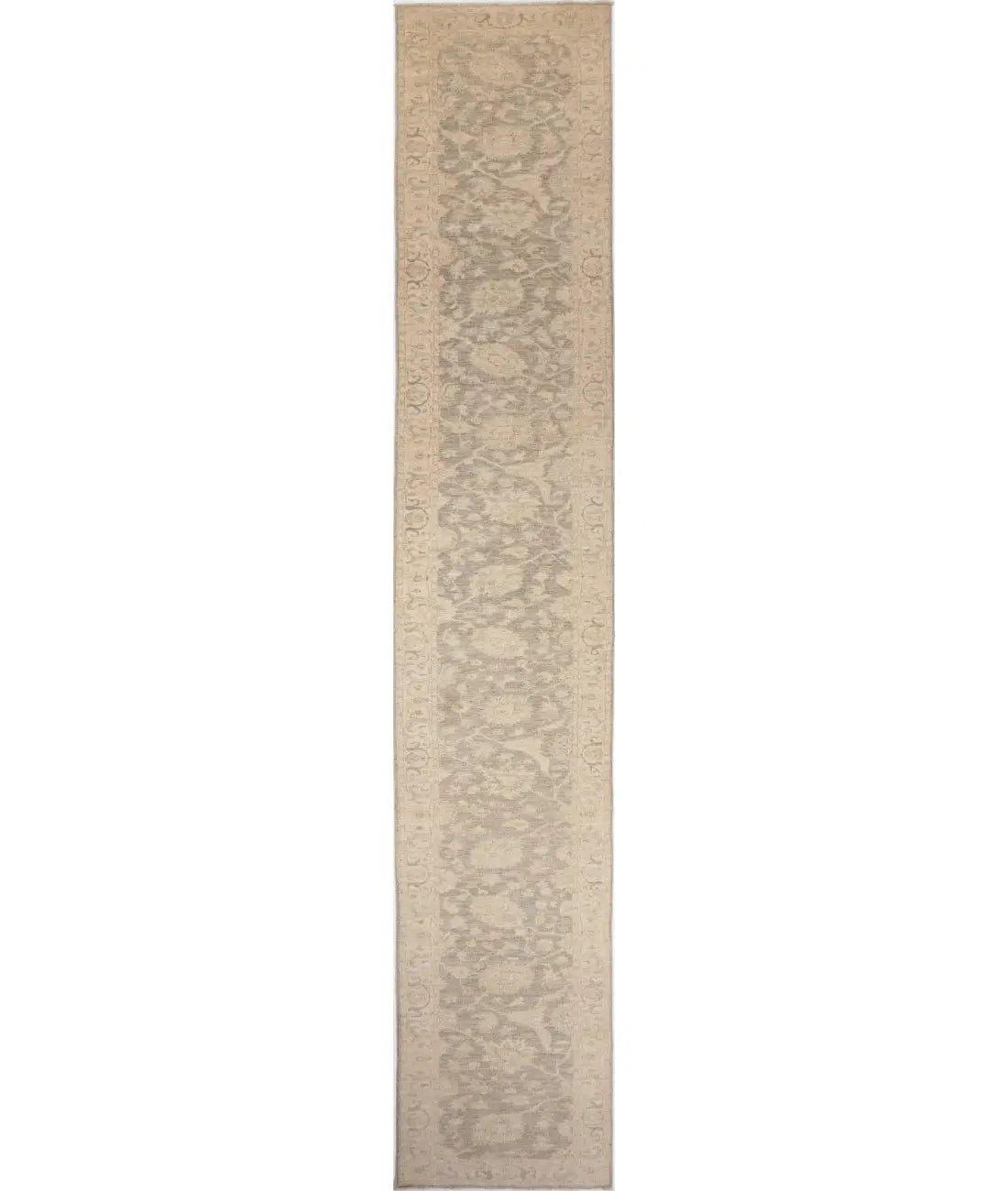 Hand Knotted Serenity Wool Rug - 2'7'' x 18'5''