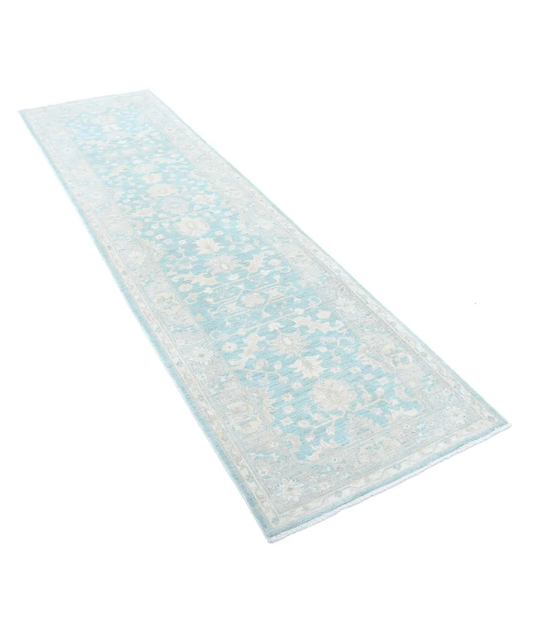 Hand Knotted Serenity Wool Rug - 2'7'' x 9'5'' - Arteverk Rugs Area rug