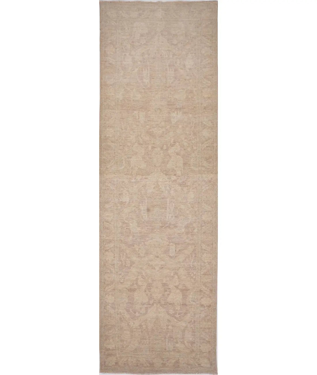 Hand Knotted Serenity Wool Rug - 3&#39;1&#39;&#39; x 11&#39;1&#39;&#39;