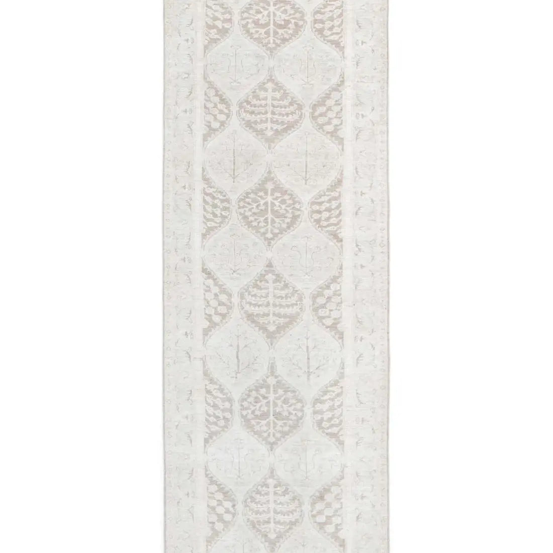 Alfombra de lana Serenity anudada a mano - 3'2'' x 10'0''