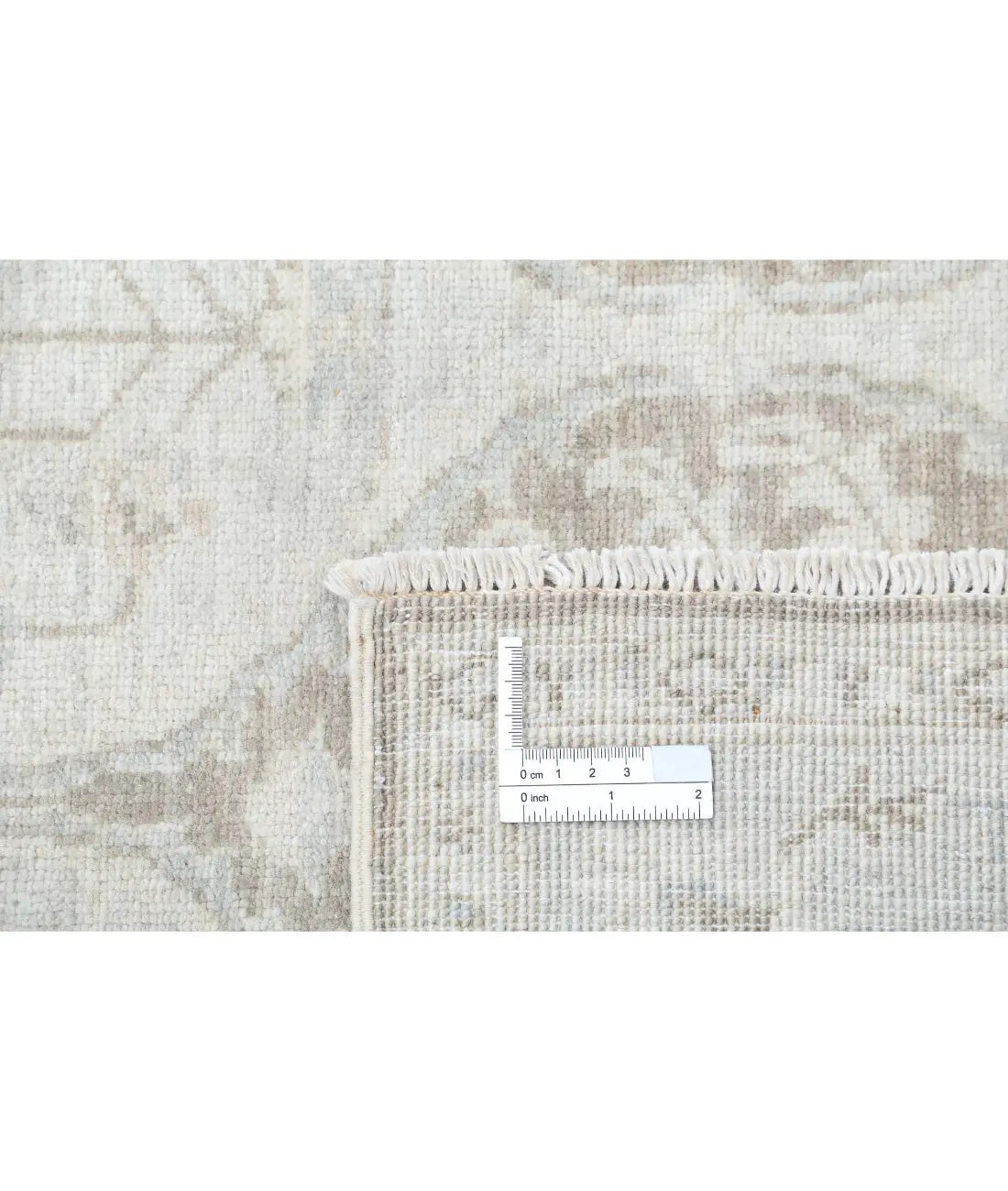 Alfombra de lana Serenity anudada a mano - 3'2'' x 10'0''