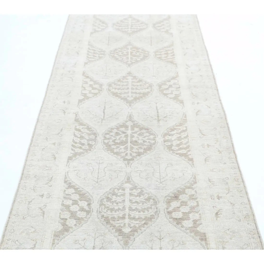 Alfombra de lana Serenity anudada a mano - 3'2'' x 10'0''