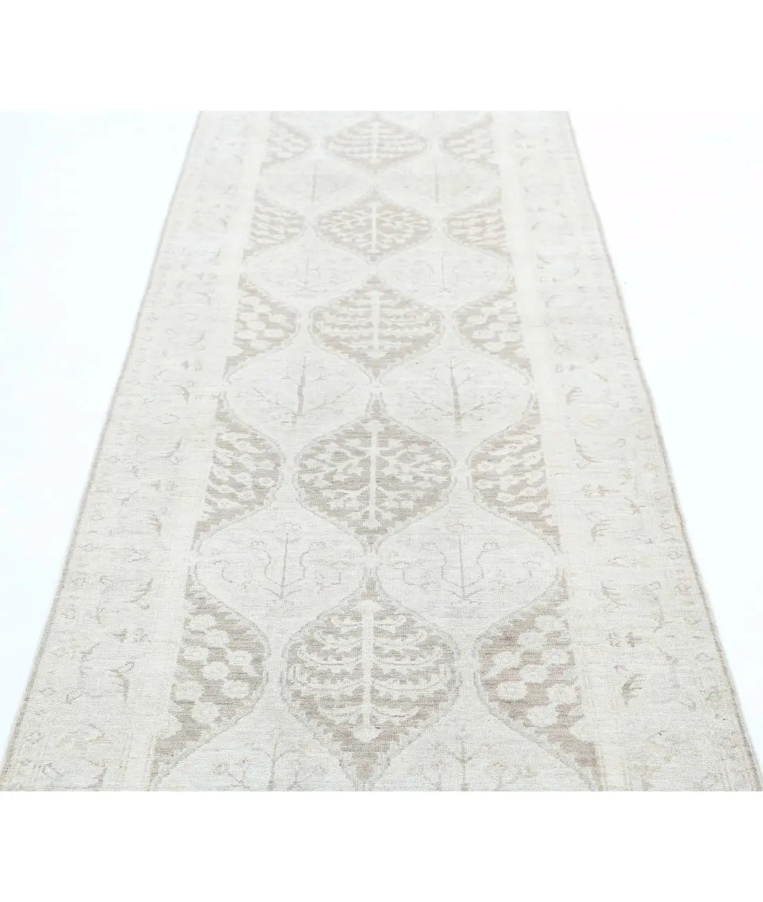 Alfombra de lana Serenity anudada a mano - 3'2'' x 10'0''