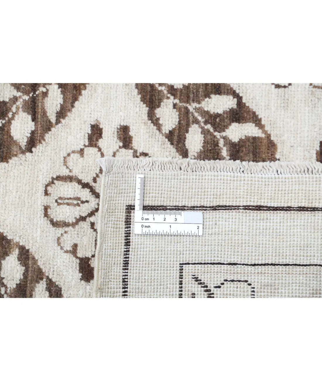 Hand Knotted Serenity Wool Rug - 3'9'' x 16'2''