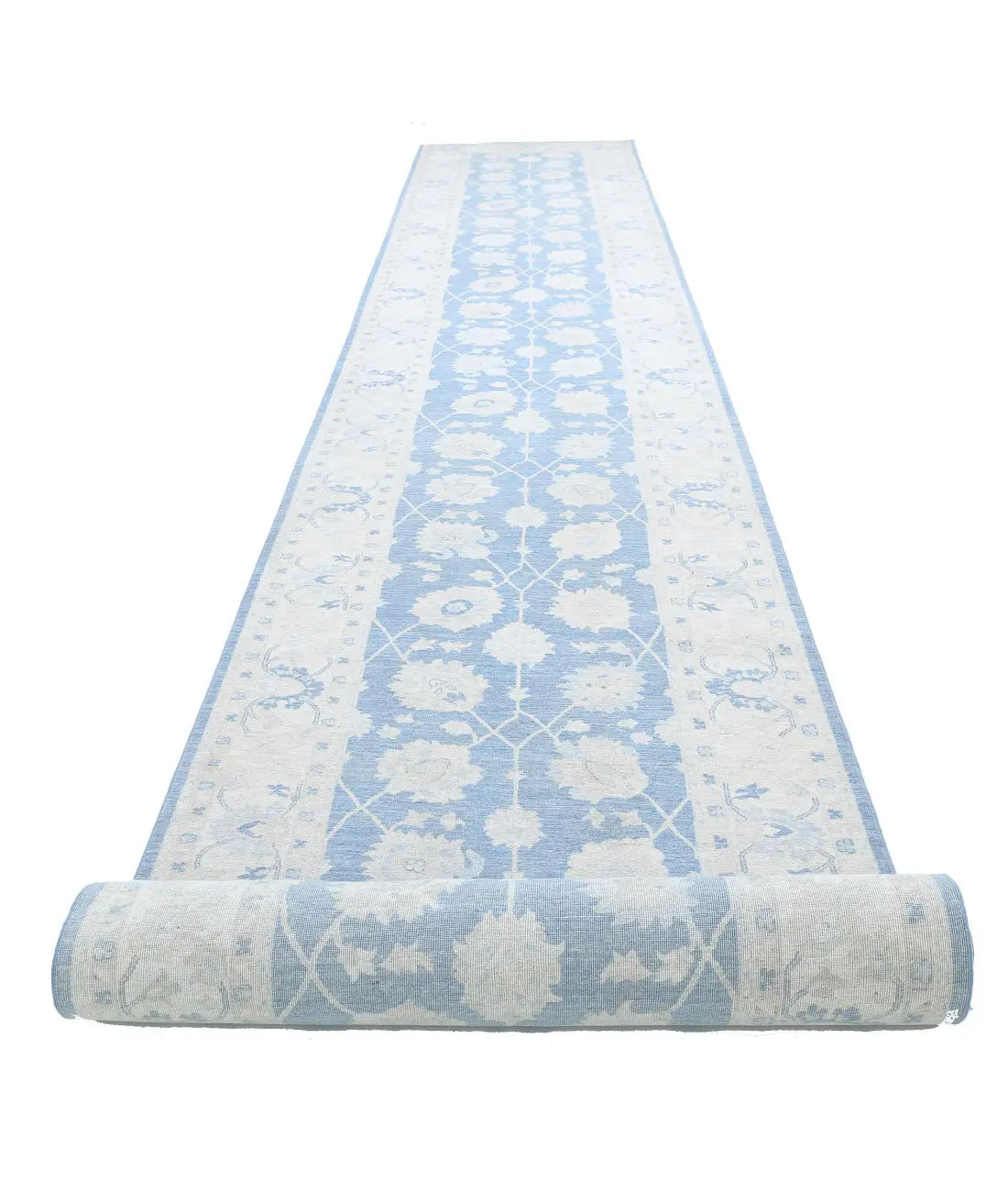 Hand Knotted Serenity Wool Rug - 4'1'' x 35'11'' - Arteverk Rugs Area rug