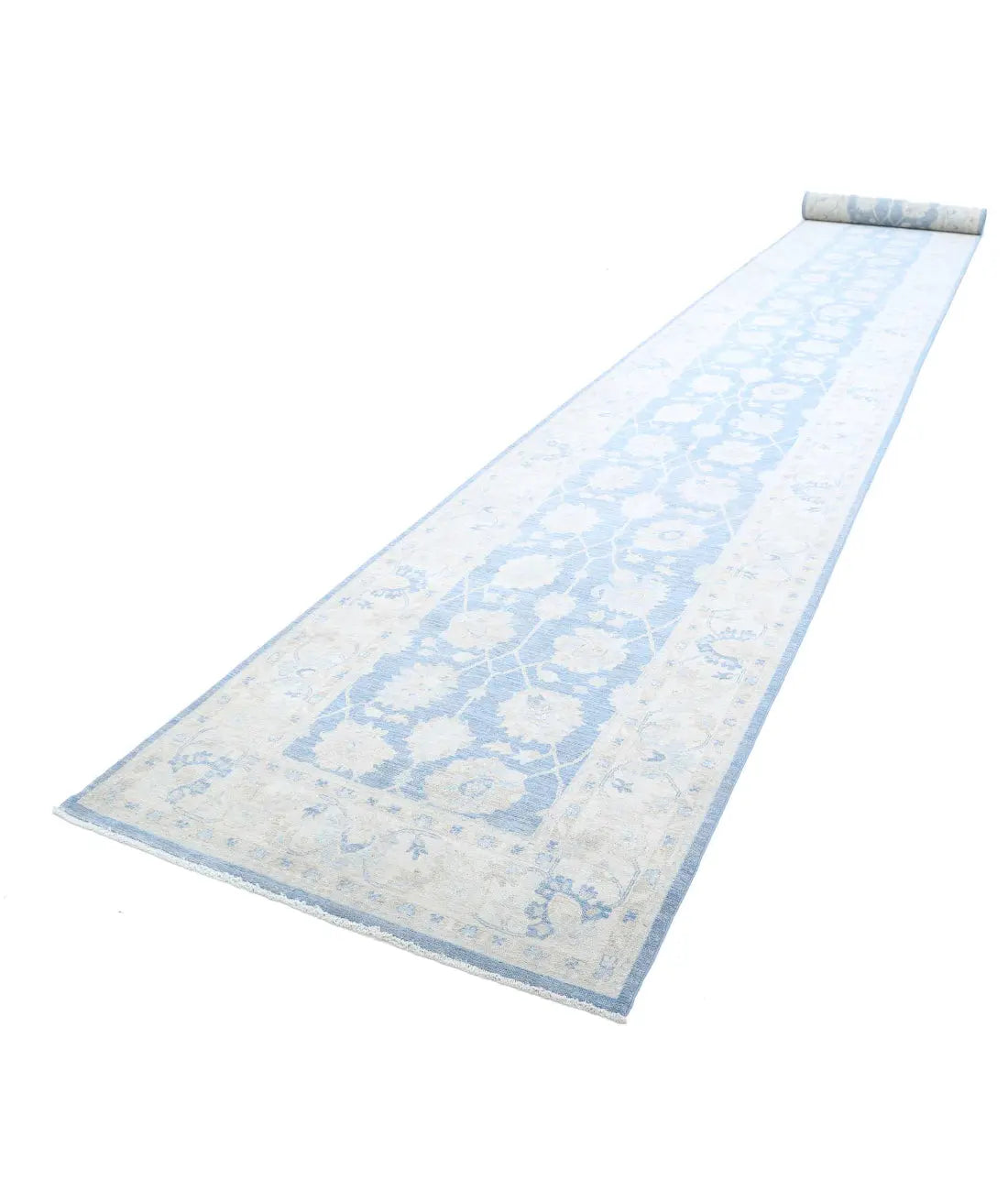 Hand Knotted Serenity Wool Rug - 4'1'' x 35'11'' - Arteverk Rugs Area rug