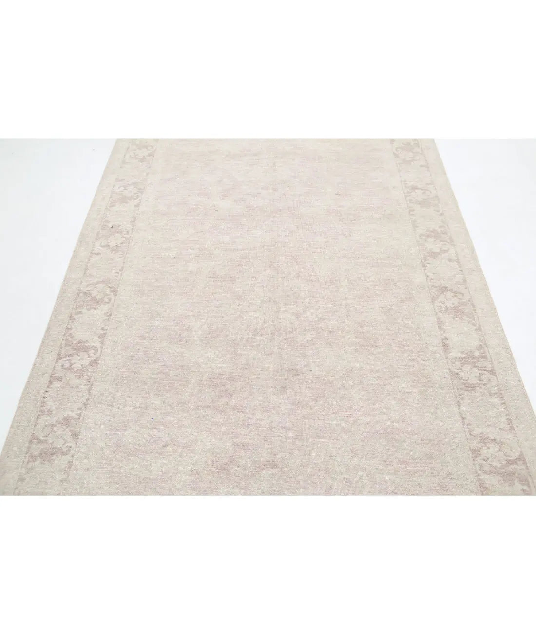 Alfombra de lana Serenity anudada a mano - 5'0'' x 10'2''