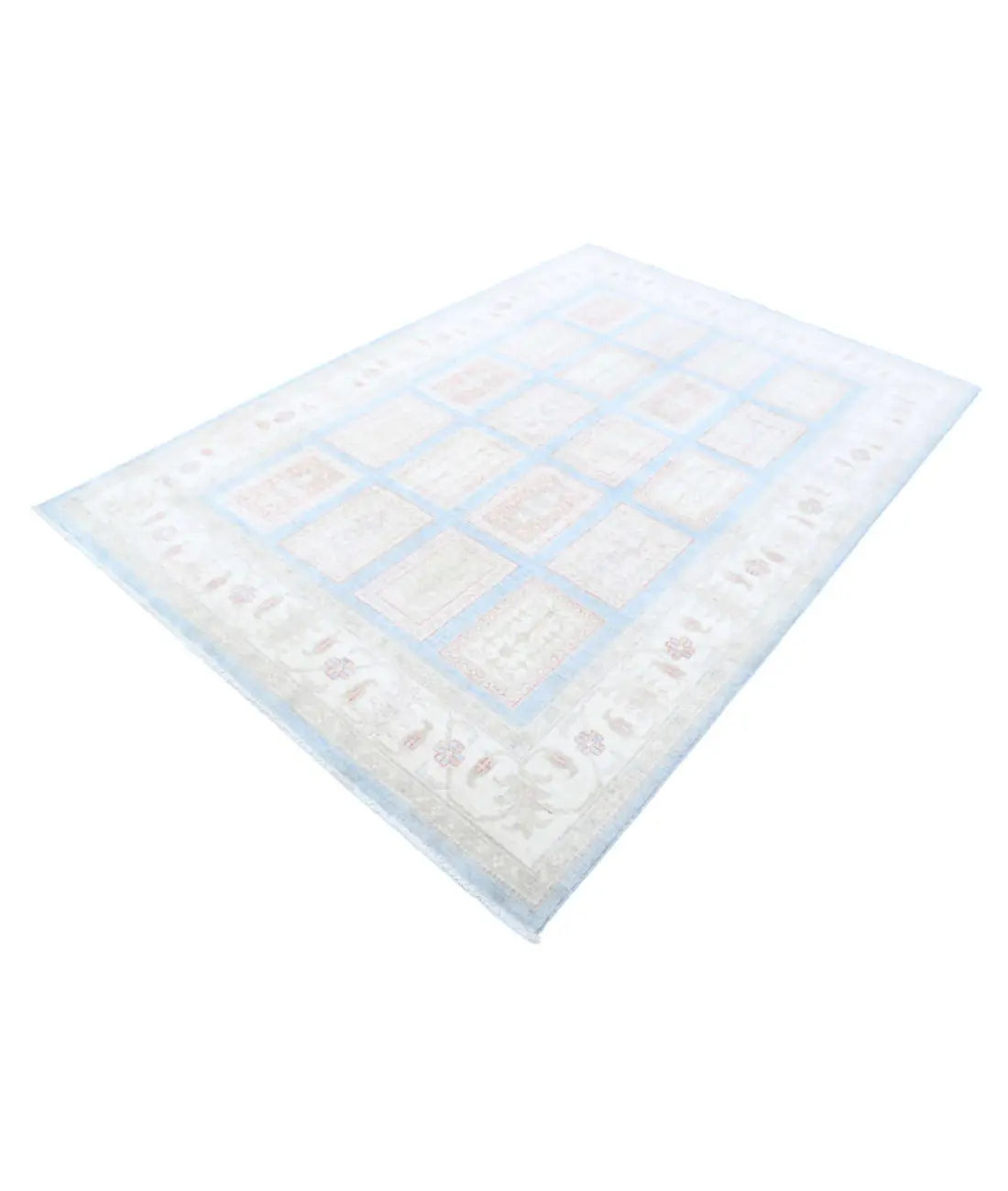 Alfombra de lana Serenity anudada a mano - 5'6'' x 7'10''