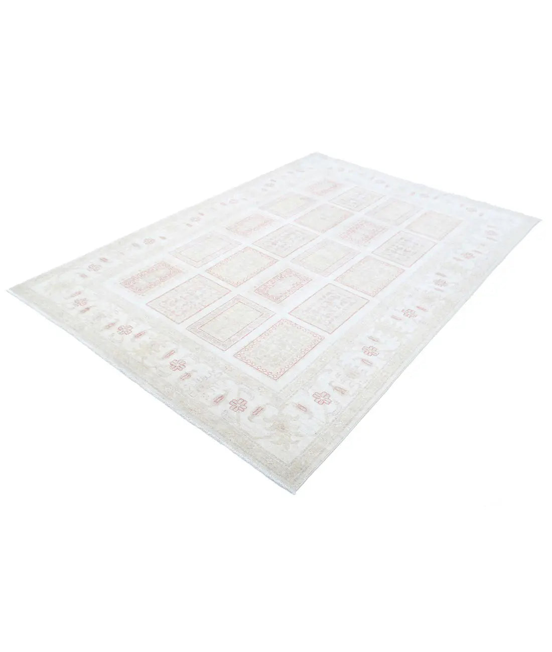 Tapis en laine Serenity noué à la main - 5'6'' x 7'11''