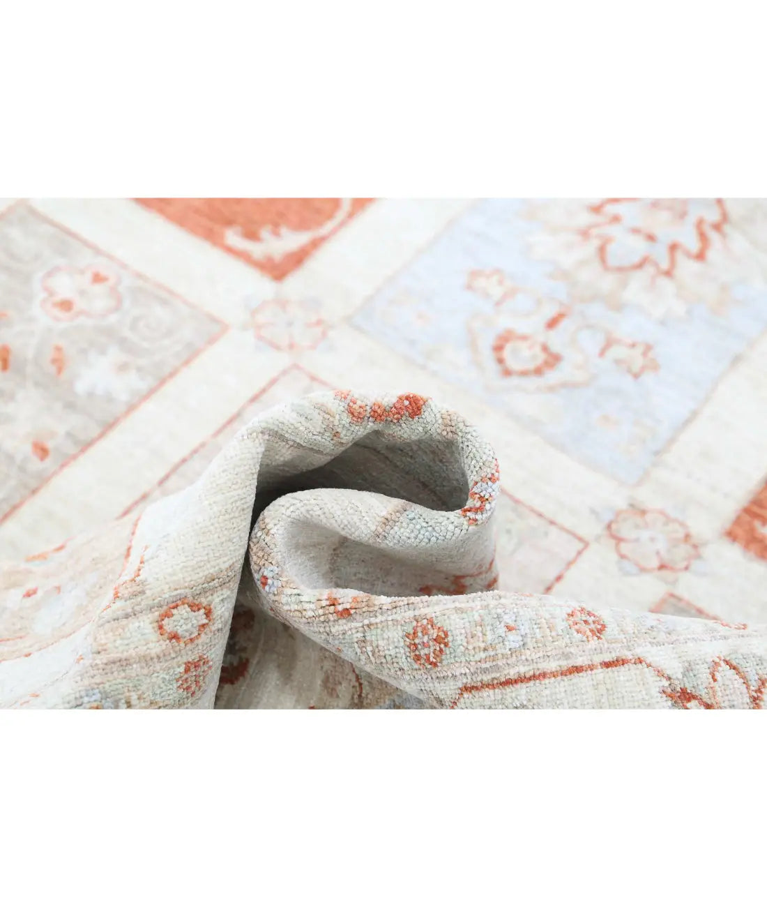 Alfombra de lana Serenity anudada a mano - 5'6'' x 7'7''