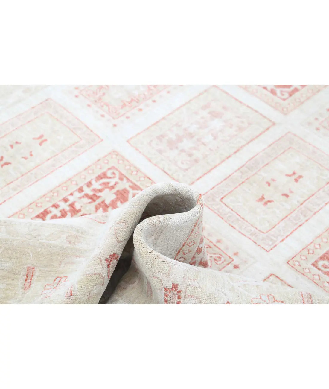 Alfombra de lana Serenity anudada a mano - 5'6'' x 8'0''