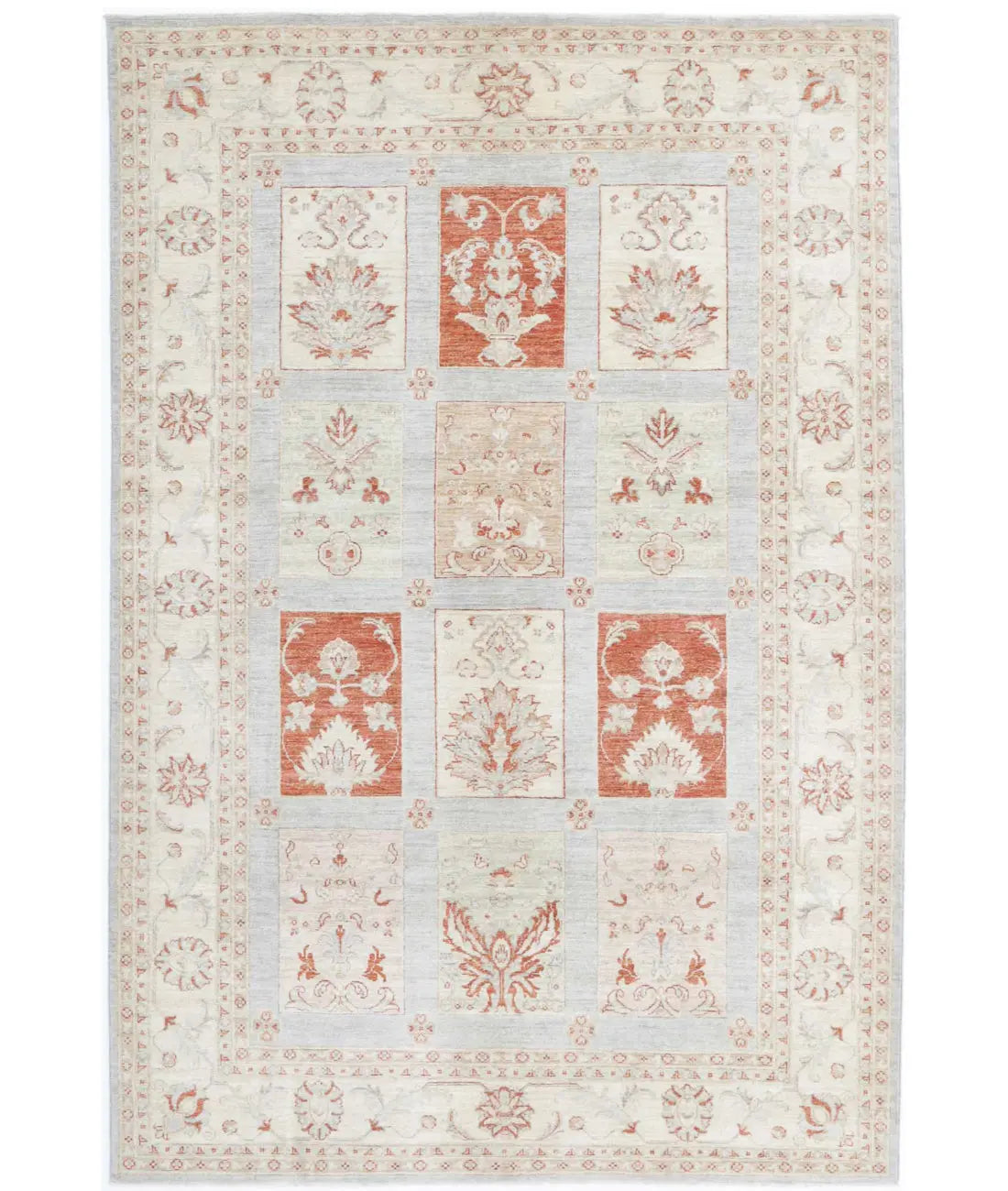 Hand Knotted Serenity Wool Rug - 5'7'' x 8'6''