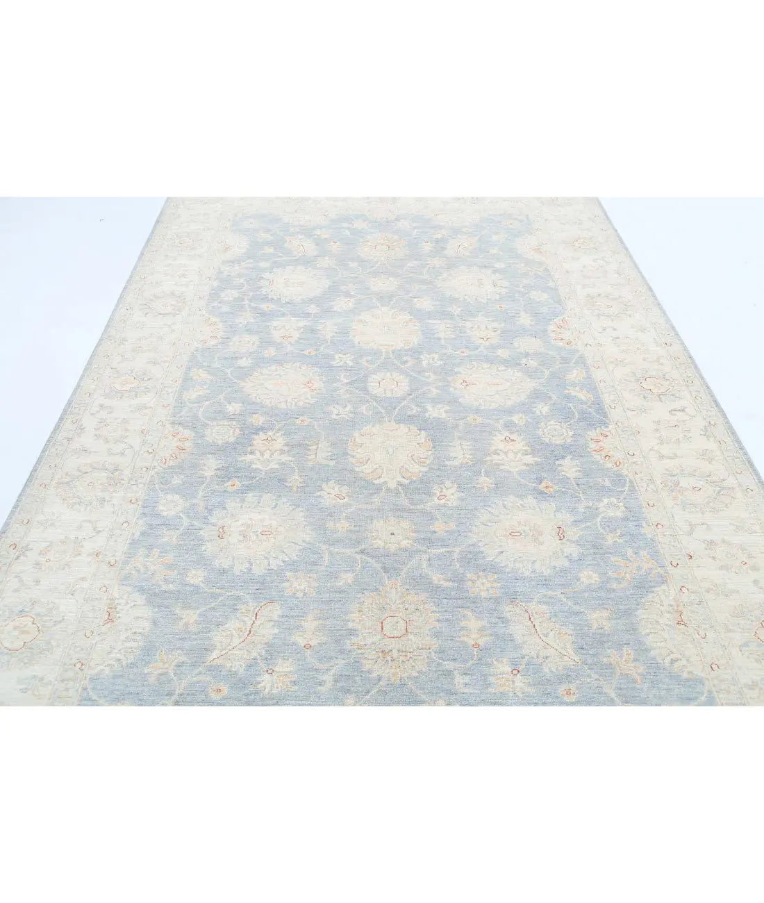 Hand Knotted Serenity Wool Rug - 6'4'' x 9'10'' - Arteverk Rugs Area rug