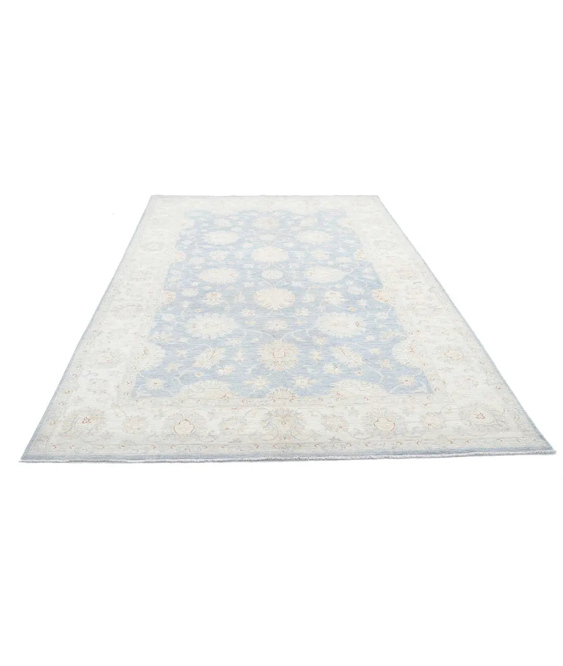Hand Knotted Serenity Wool Rug - 6'4'' x 9'10'' - Arteverk Rugs Area rug
