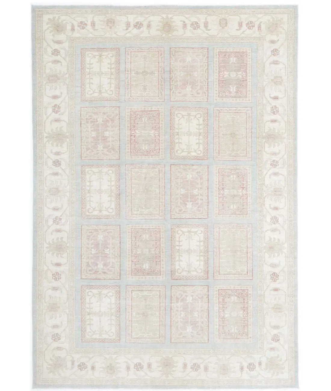 Hand Knotted Serenity Wool Rug - 6'8'' x 9'8''