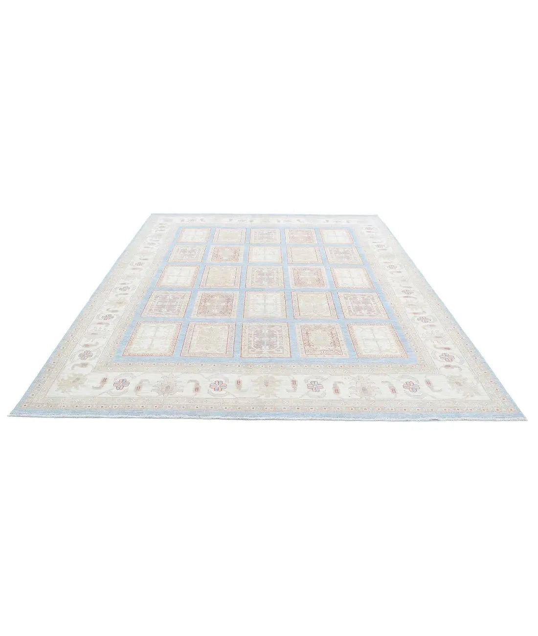 Tapis en laine Serenity noué à la main - 8'1'' x 10'11''