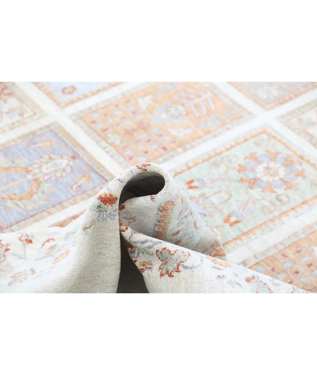 Tapis en laine Serenity noué à la main - 8'1'' x 11'10''