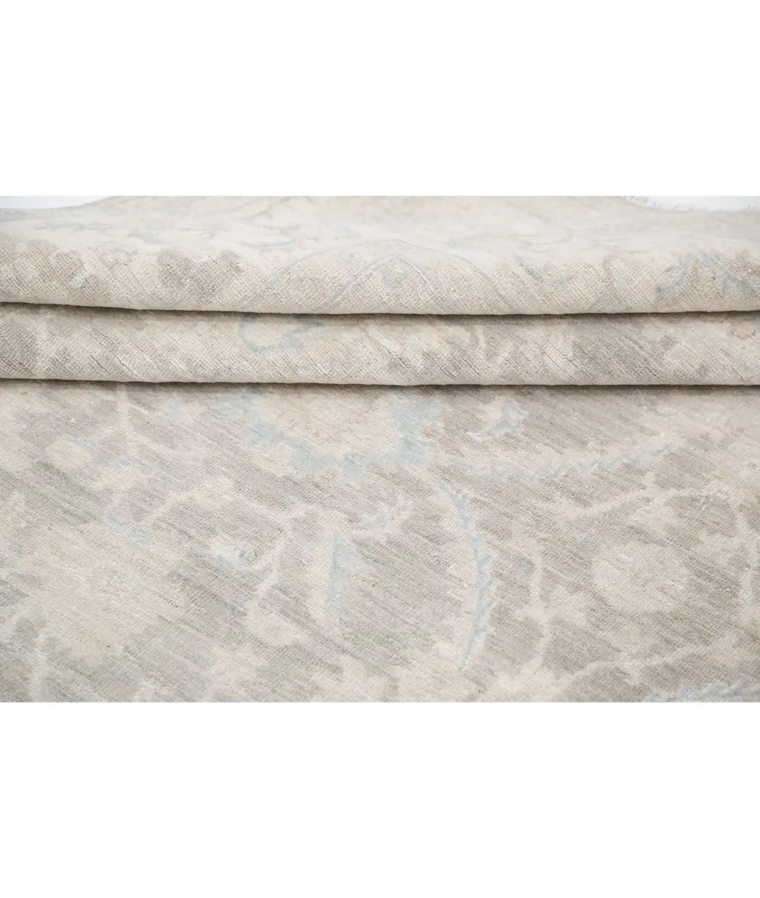 Alfombra de lana Serenity anudada a mano - 8'4'' x 11'1''