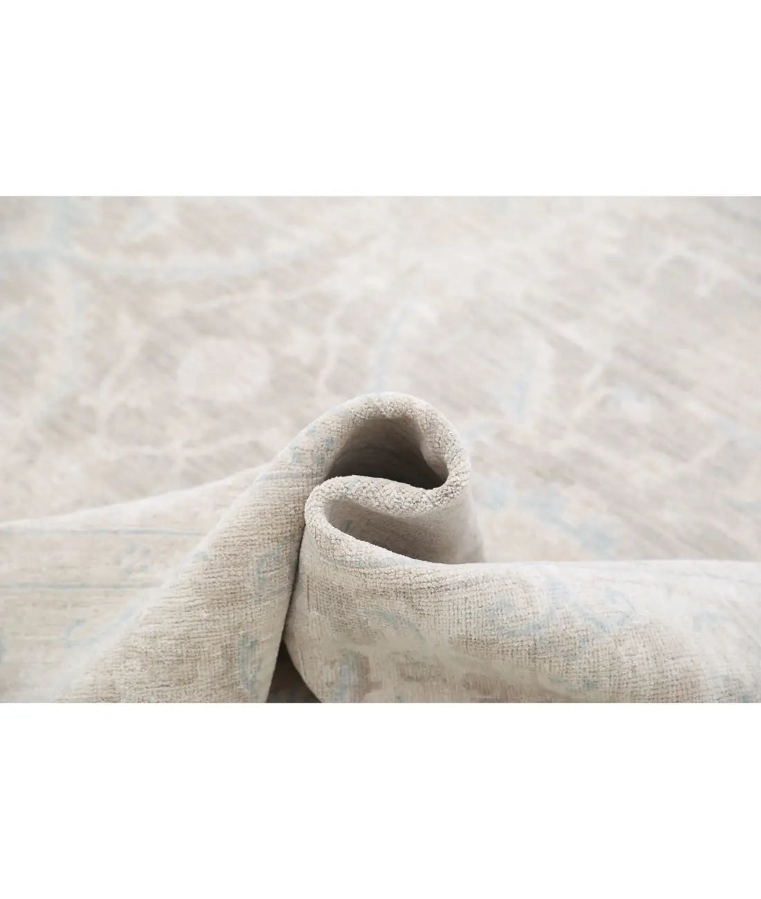 Alfombra de lana Serenity anudada a mano - 8'4'' x 11'1''