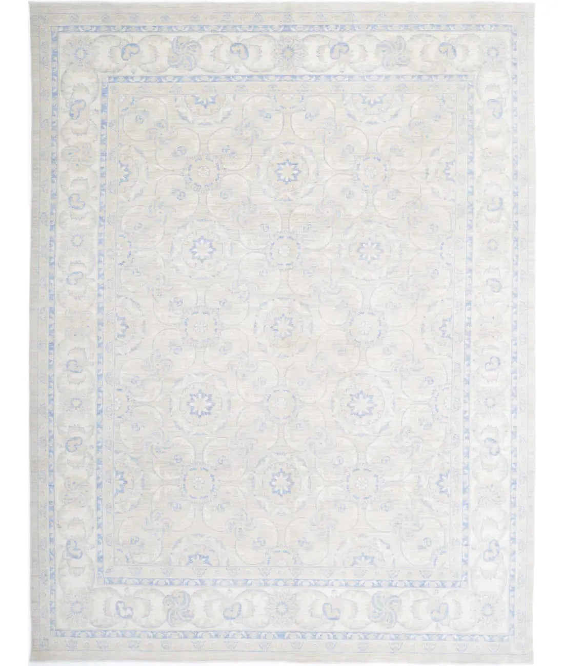 Hand Knotted Serenity Wool Rug - 9'0'' x 12'1''