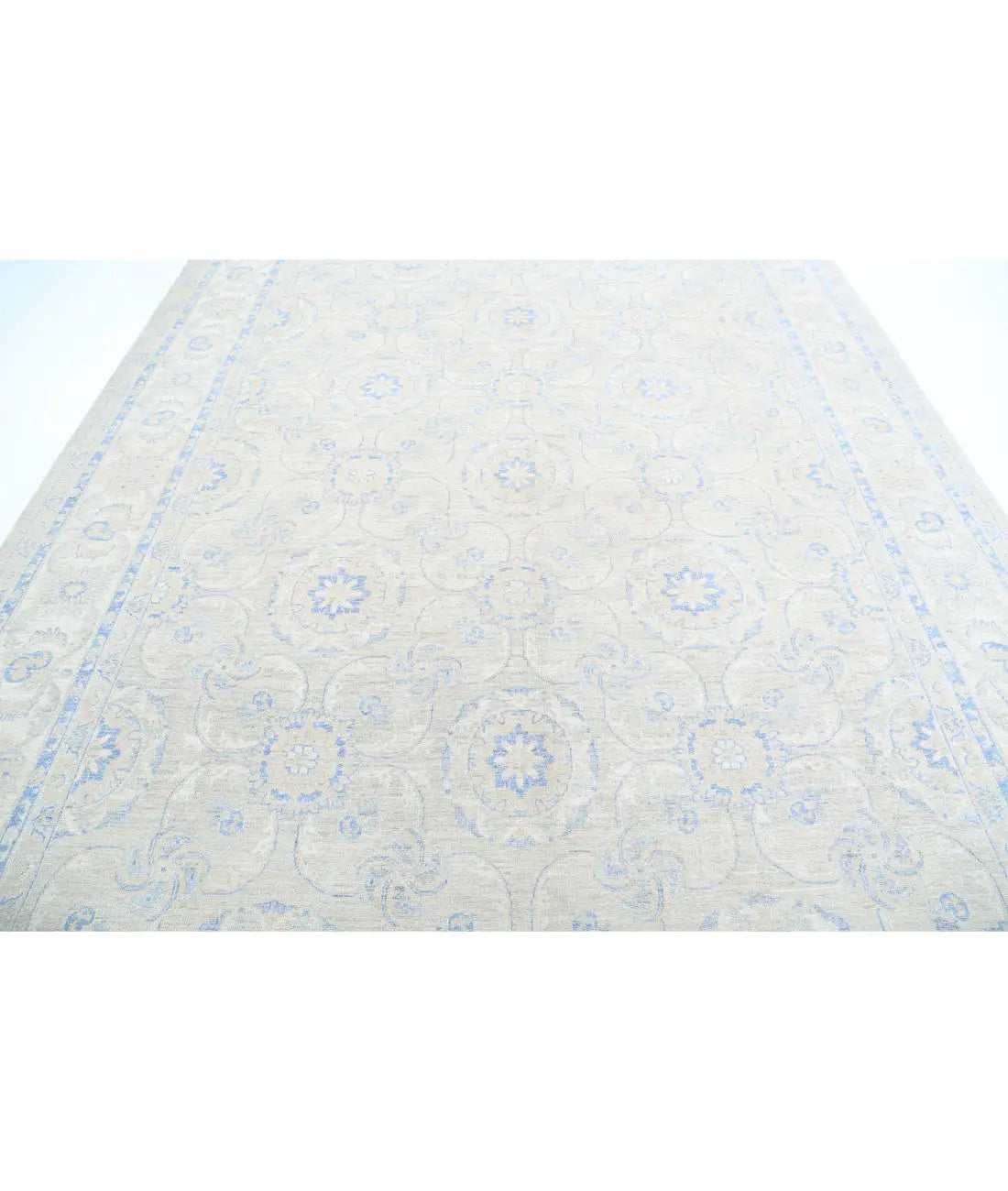 Hand Knotted Serenity Wool Rug - 9'0'' x 12'1'' - Arteverk Rugs Area rug