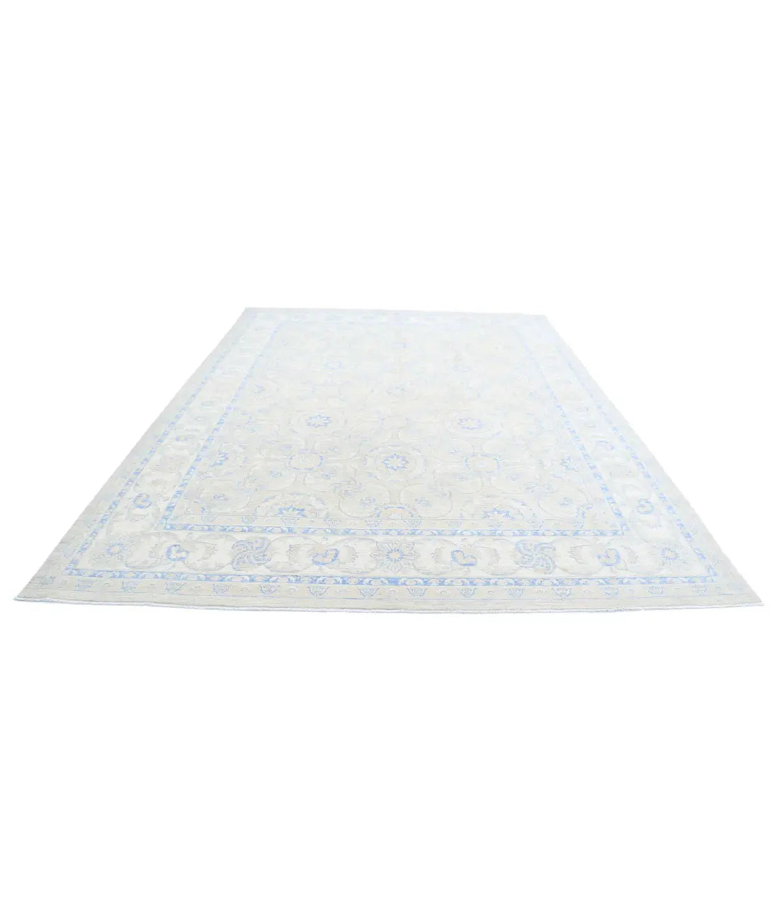 Hand Knotted Serenity Wool Rug - 9'0'' x 12'1'' - Arteverk Rugs Area rug