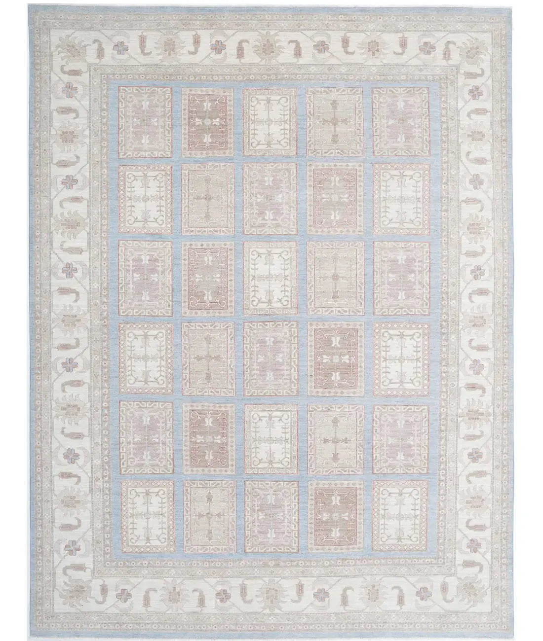Hand Knotted Serenity Wool Rug - 9'10'' x 13'0''