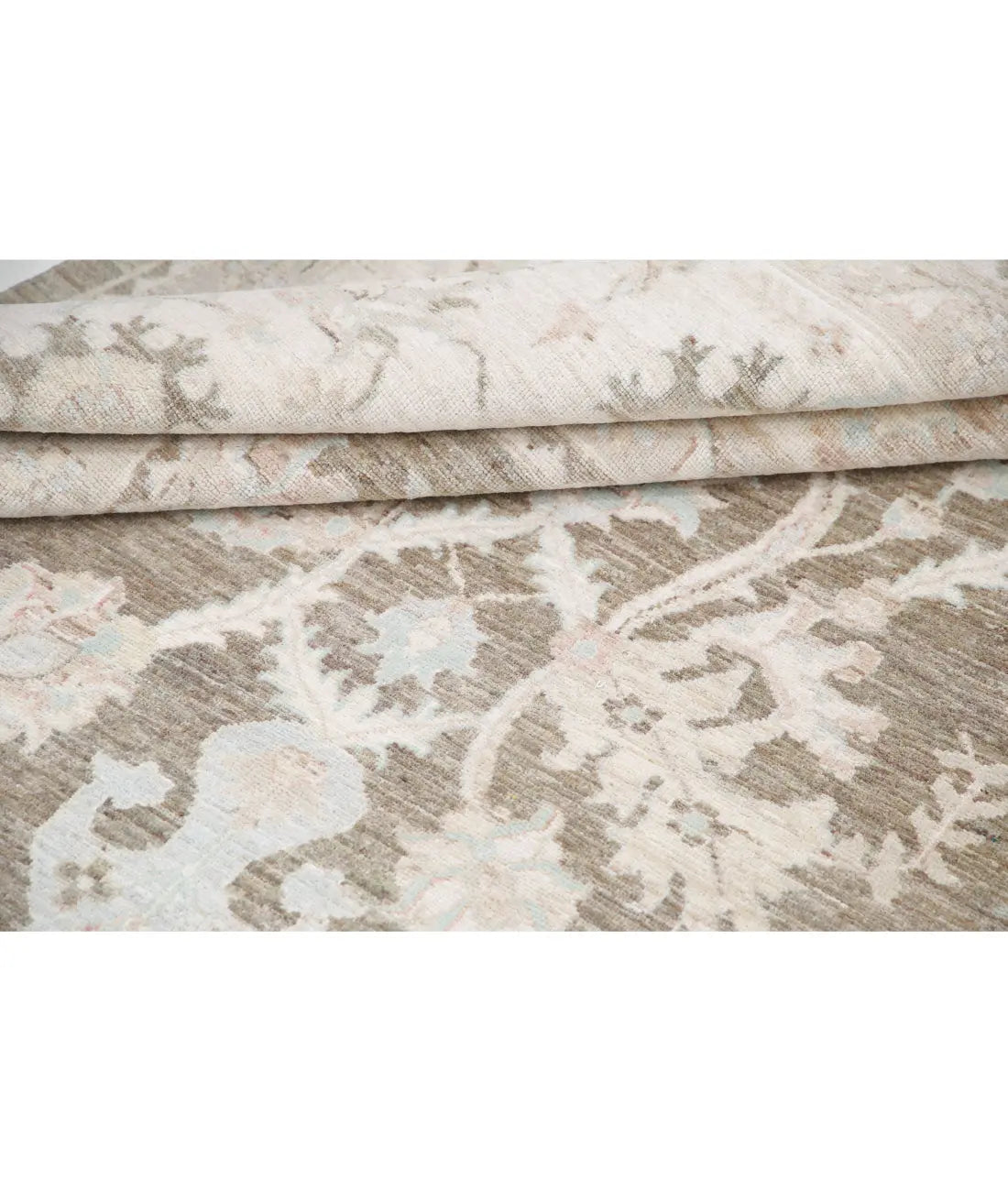 Tapis en laine Serenity noué à la main - 9'6'' x 9'8''