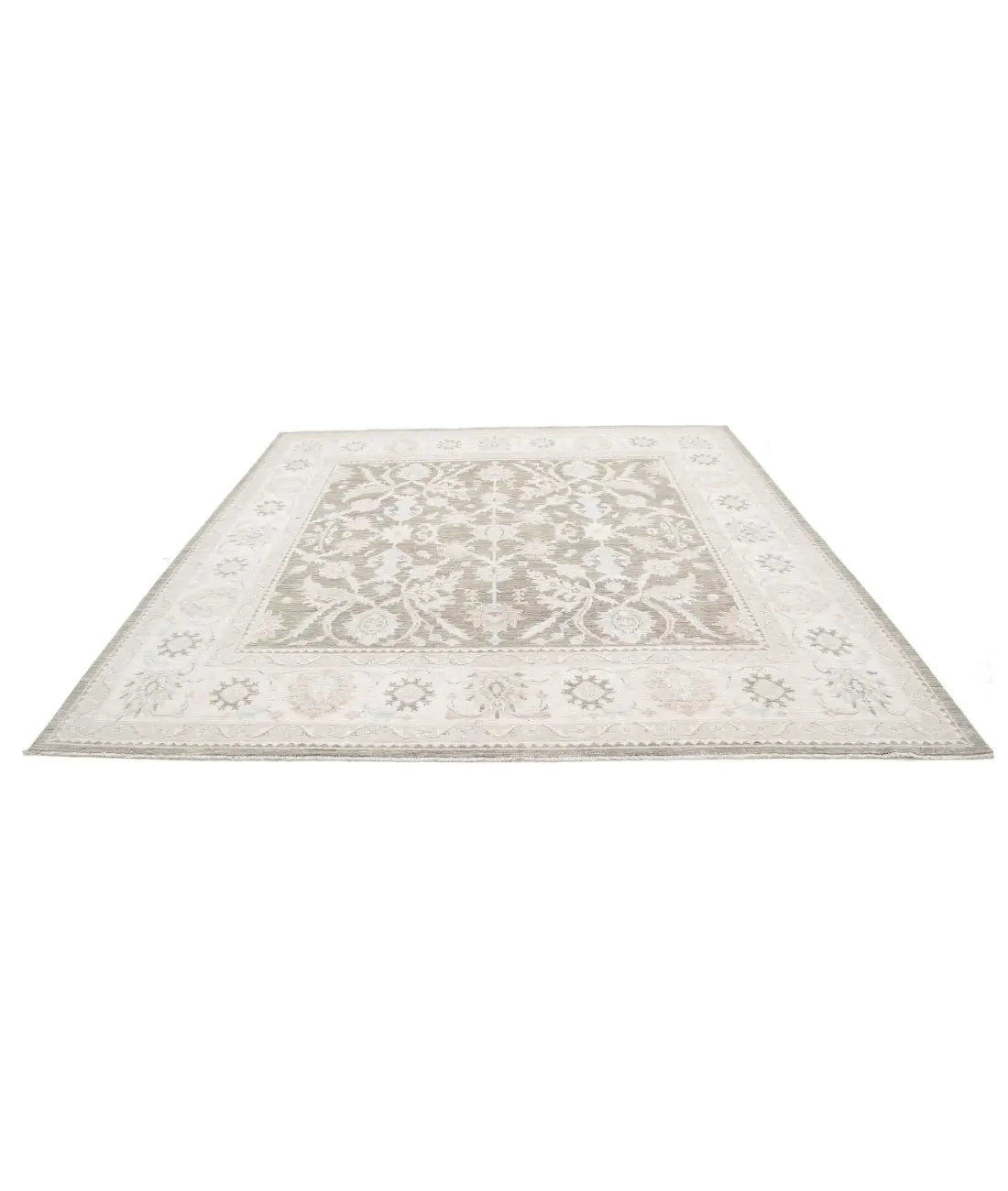 Tapis en laine Serenity noué à la main - 9'6'' x 9'8''