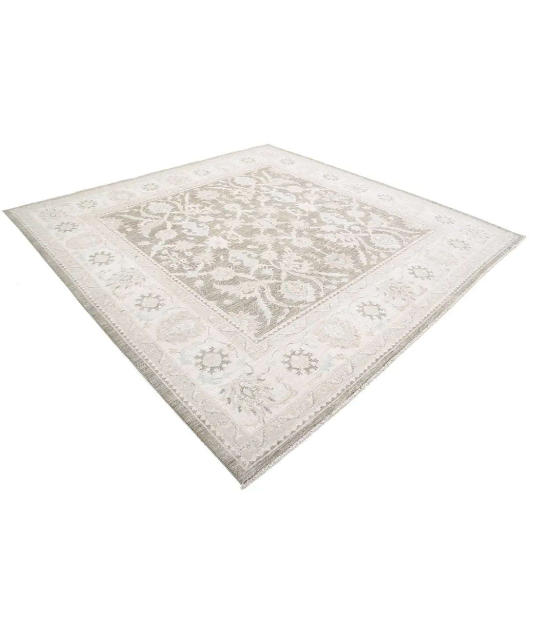 Tapis en laine Serenity noué à la main - 9'6'' x 9'8''