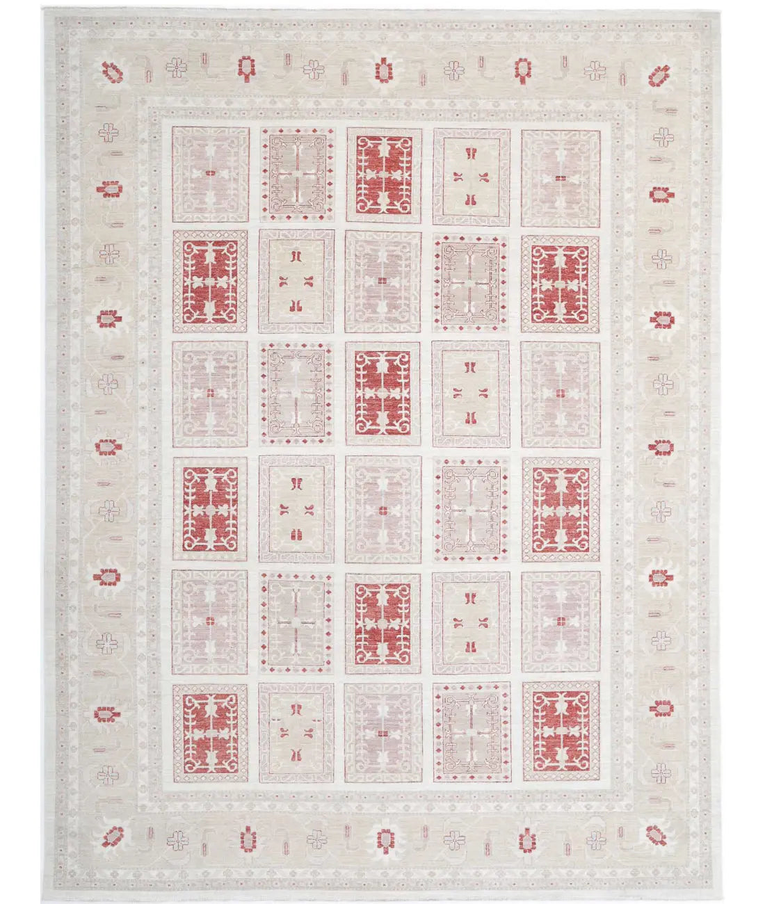 Hand Knotted Serenity Wool Rug - 9'7'' x 12'6''