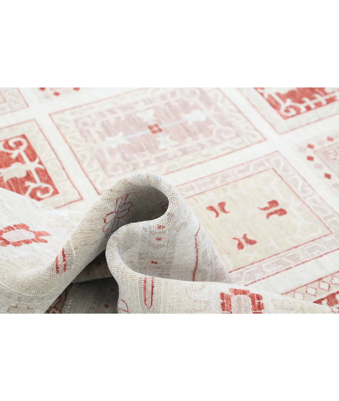 Hand Knotted Serenity Wool Rug - 9'7'' x 12'6''