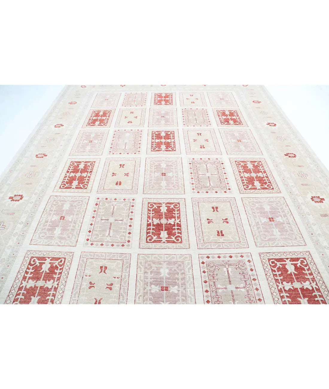 Hand Knotted Serenity Wool Rug - 9'7'' x 12'6''