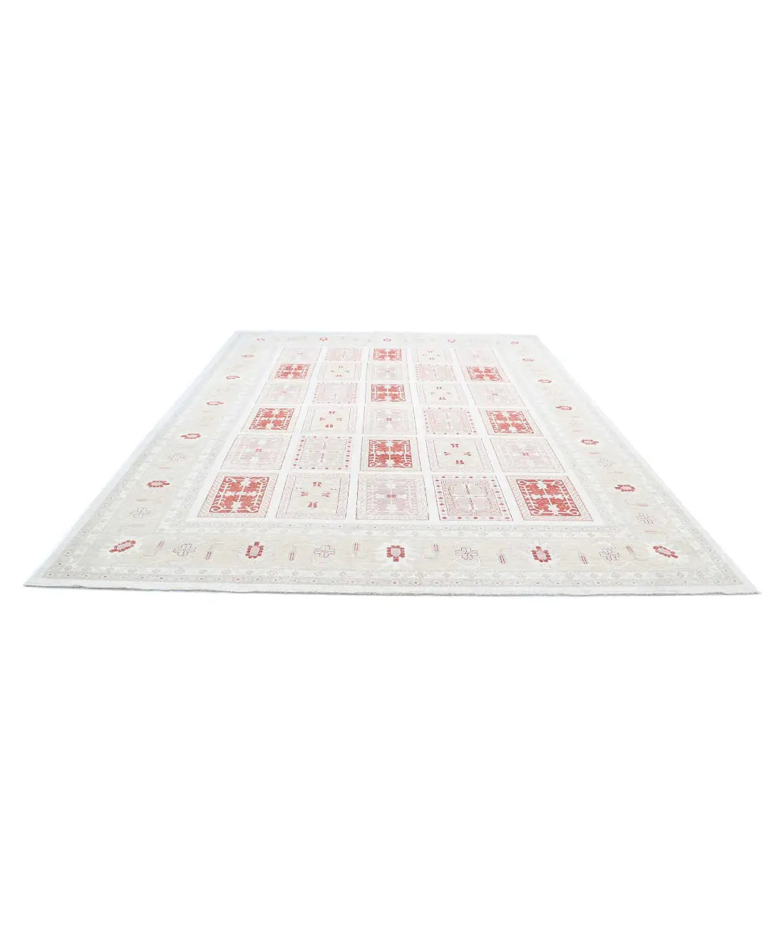 Hand Knotted Serenity Wool Rug - 9'7'' x 12'6''
