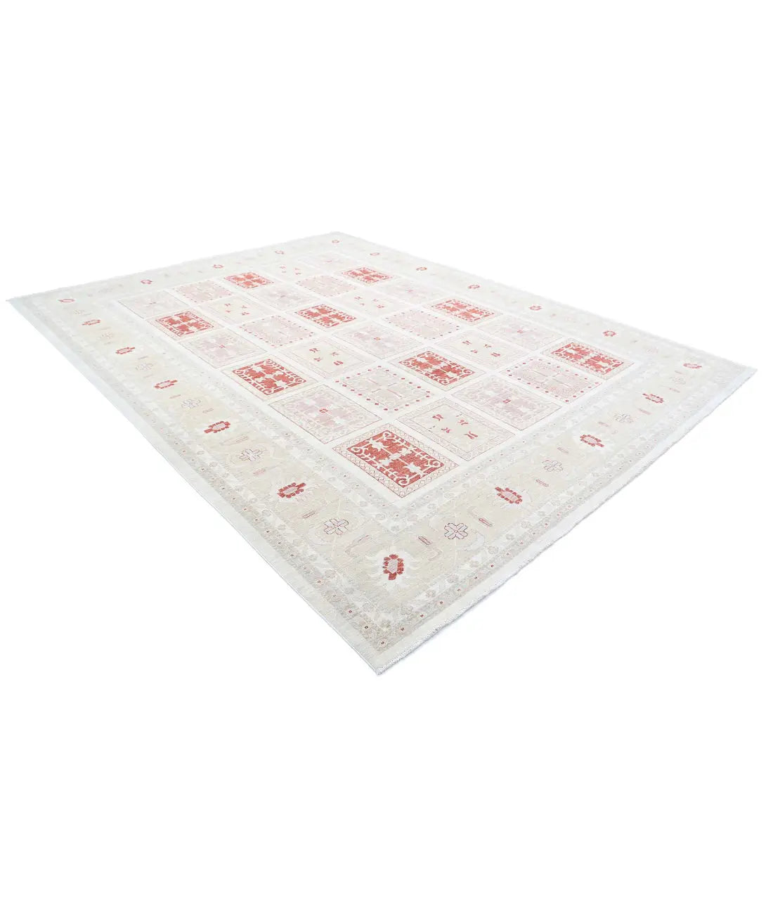 Hand Knotted Serenity Wool Rug - 9'7'' x 12'6''