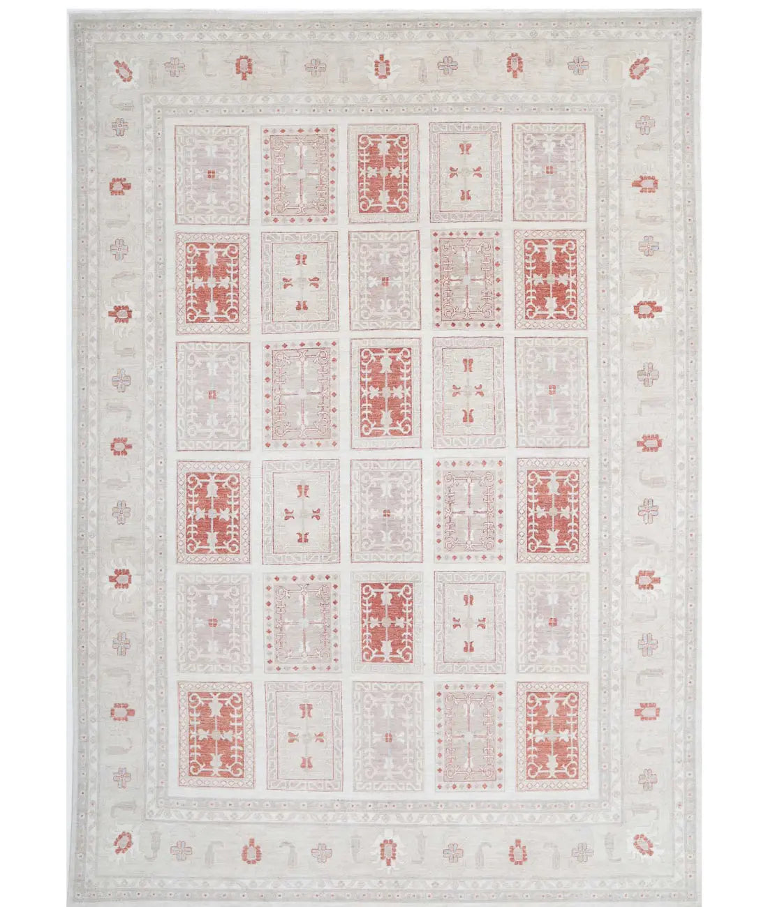Hand Knotted Serenity Wool Rug - 9'8'' x 13'8''