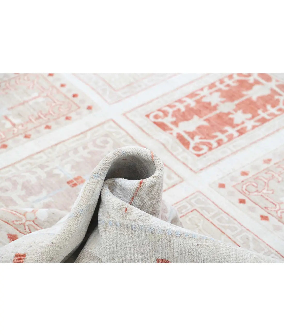 Tapis en laine Serenity noué à la main - 9'8'' x 13'8''