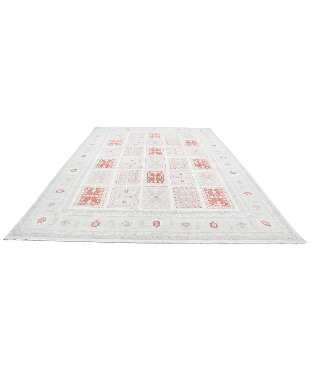 Tapis en laine Serenity noué à la main - 9'8'' x 13'8''