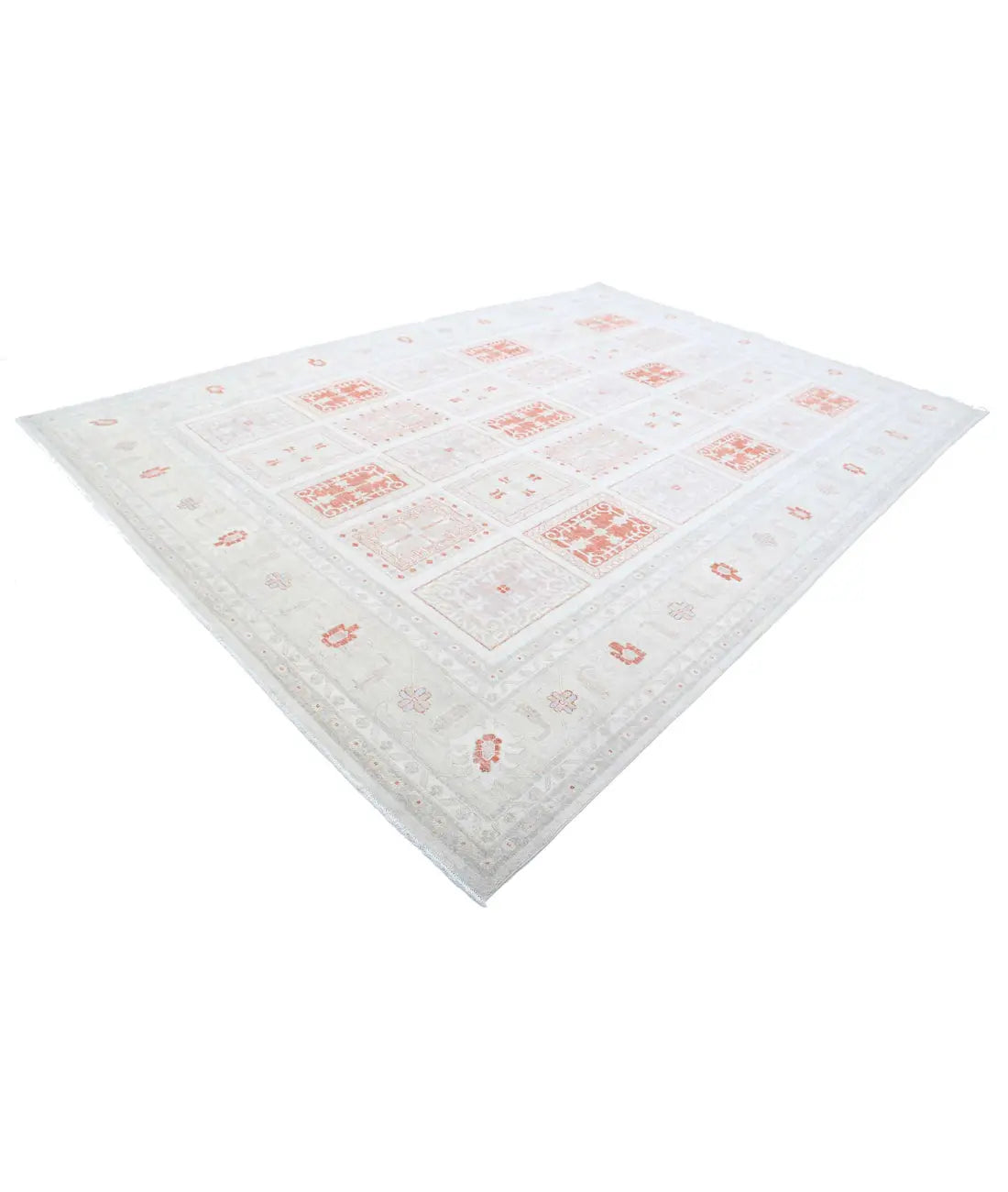 Tapis en laine Serenity noué à la main - 9'8'' x 13'8''