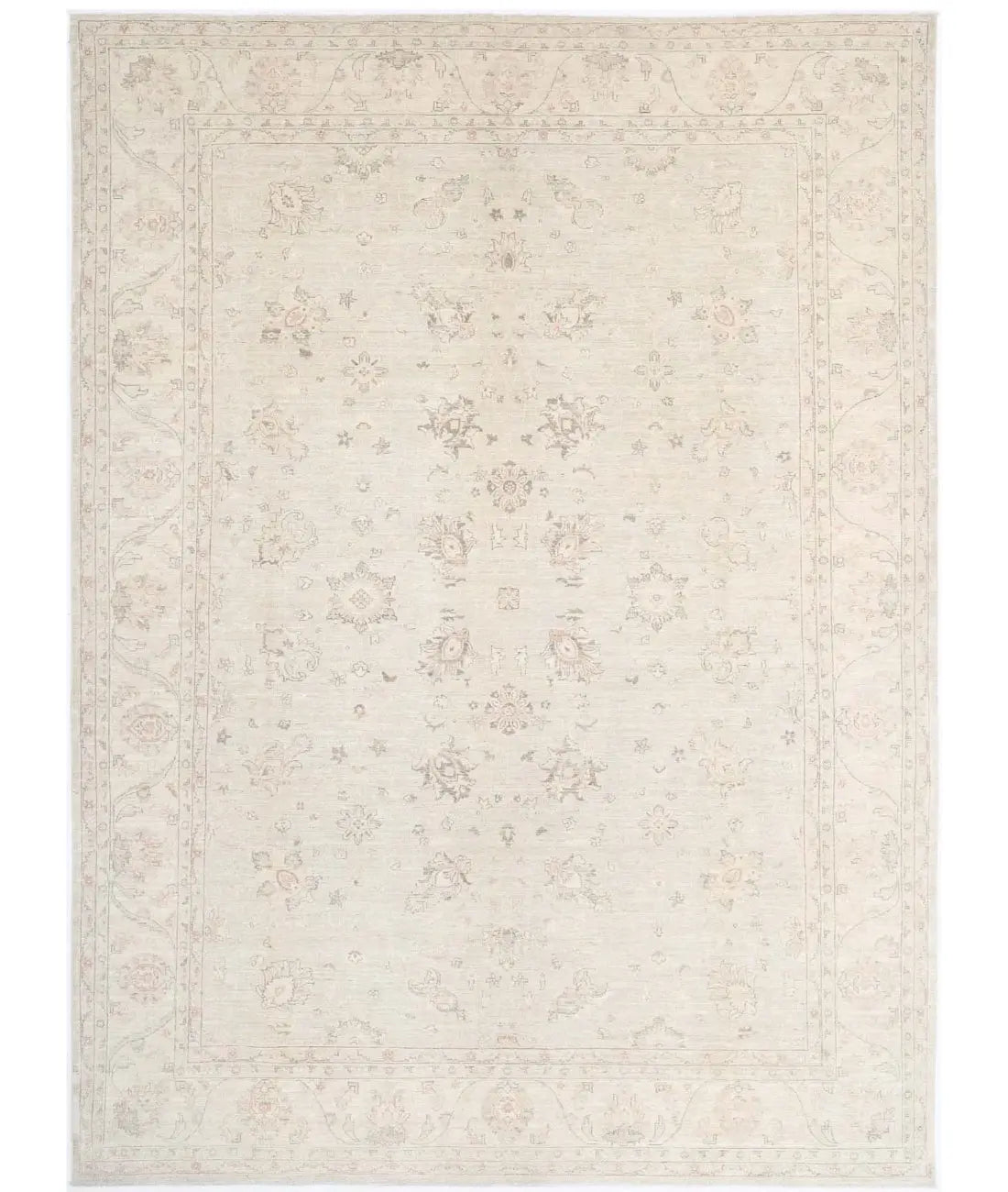 Hand Knotted Serenity Wool Rug - 9'9'' x 13'5''