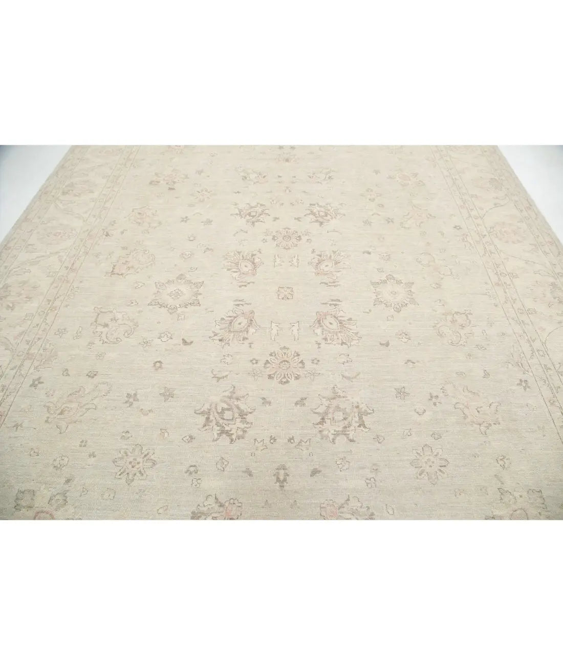 Alfombra de lana Serenity anudada a mano - 9'9'' x 13'5''