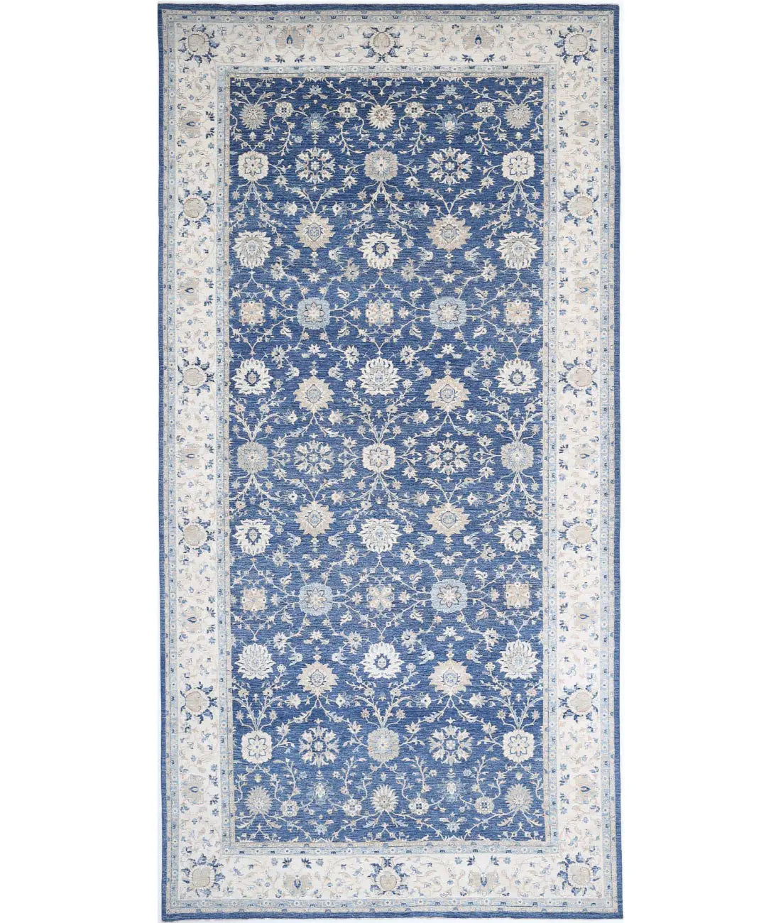 Hand Knotted Serenity Wool Rug - 9'9'' x 21'1''