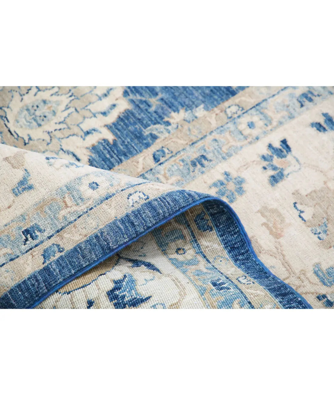 Hand Knotted Serenity Wool Rug - 9'9'' x 21'1''