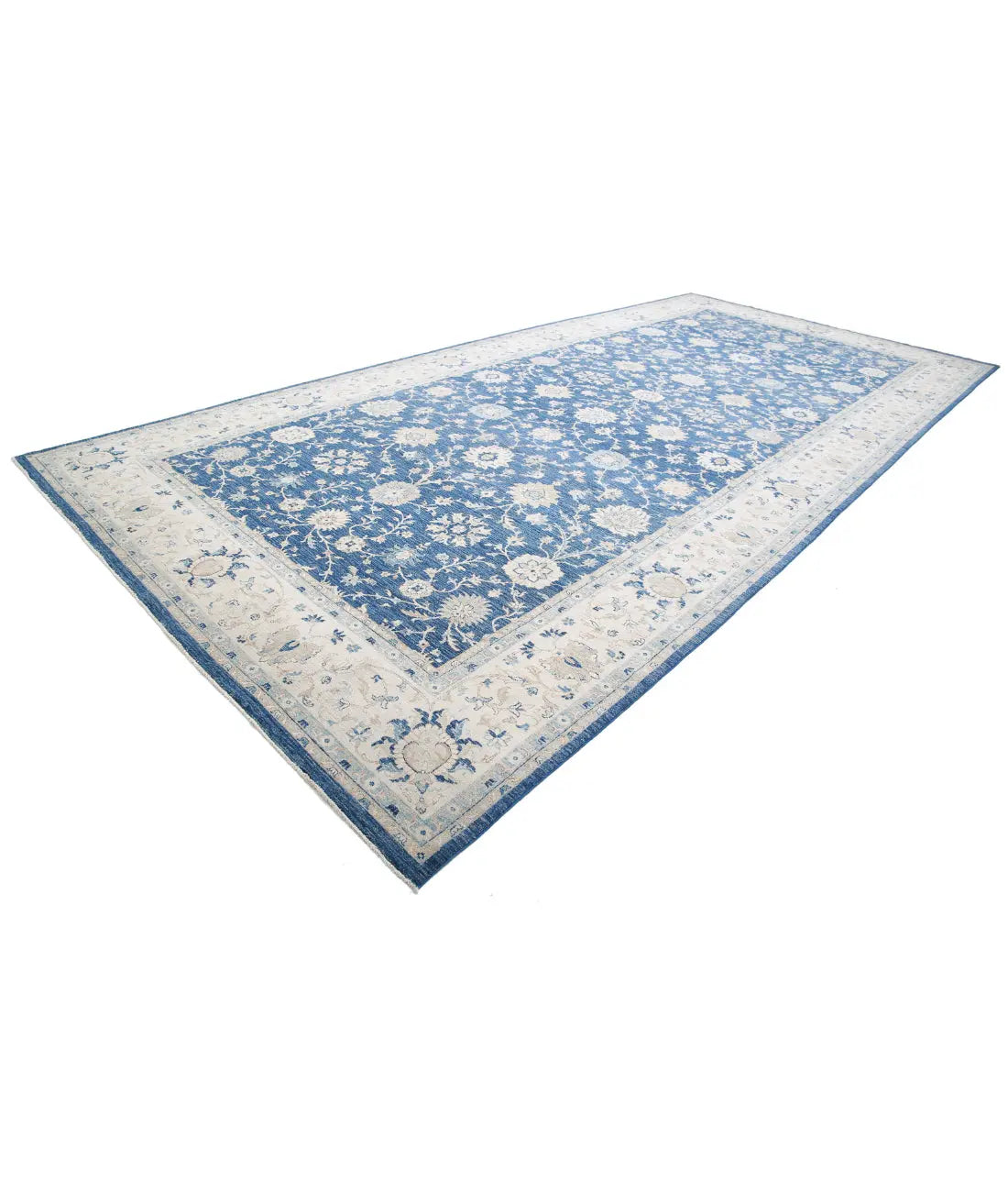 Hand Knotted Serenity Wool Rug - 9'9'' x 21'1''