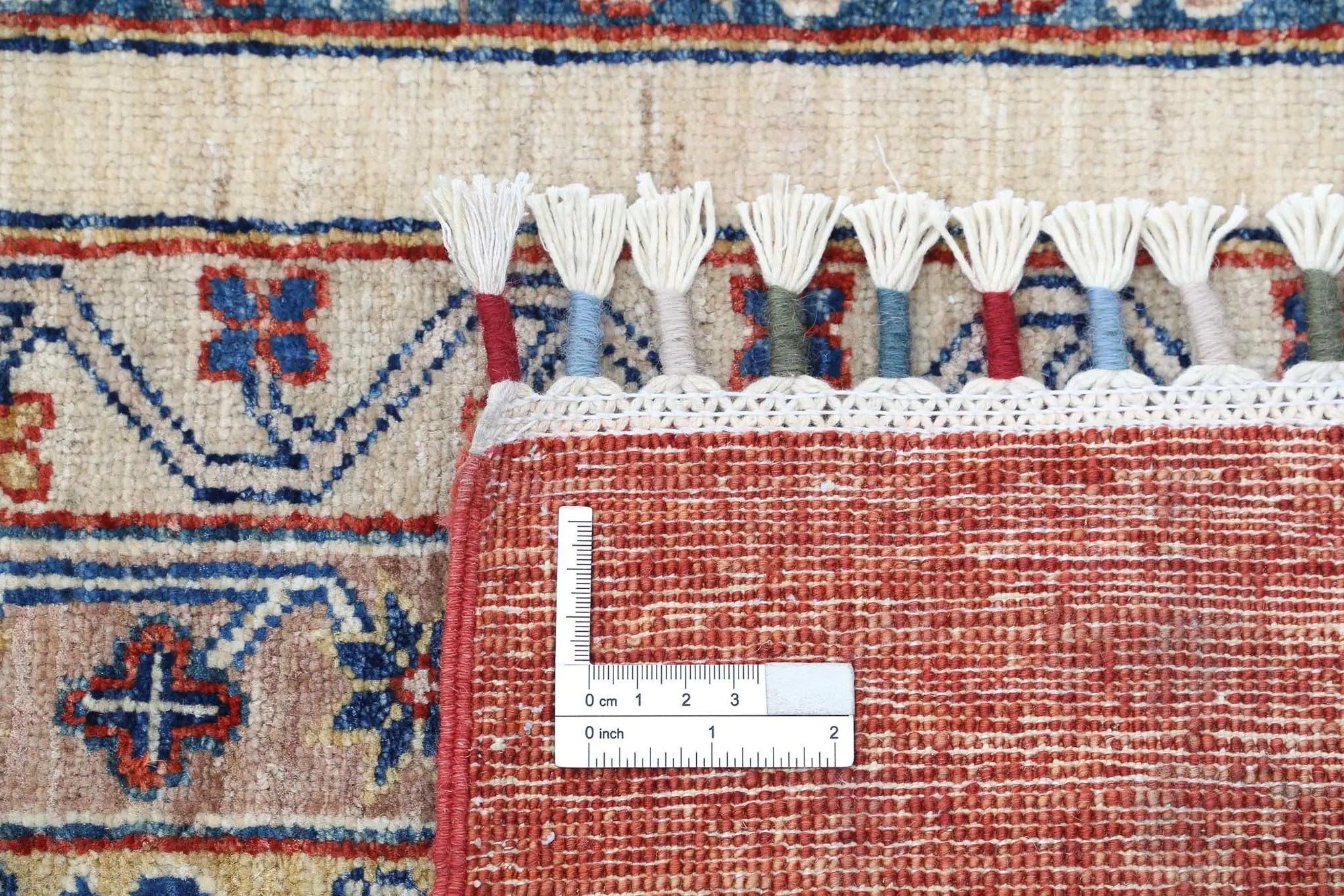 Hand Knotted Shaal Wool Rug - 4'9'' x 6'6''