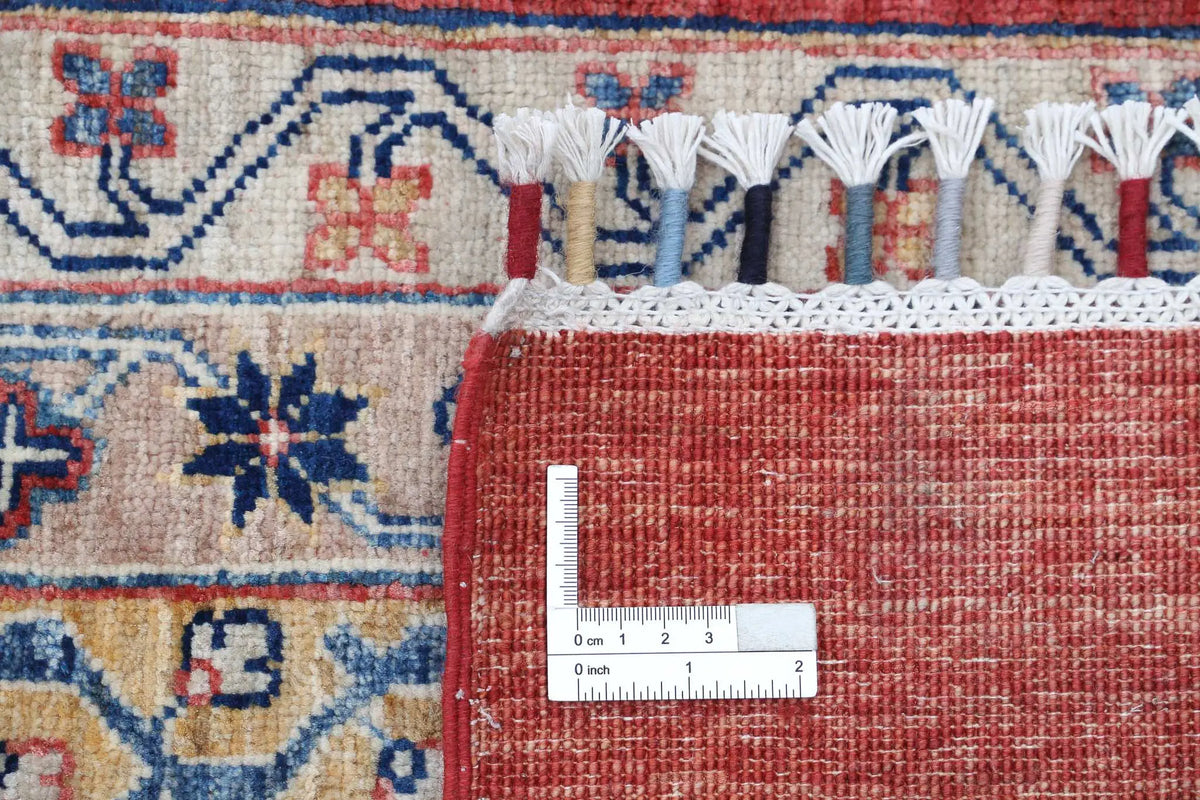 Hand Knotted Shaal Wool Rug - 4'9'' x 6'7''